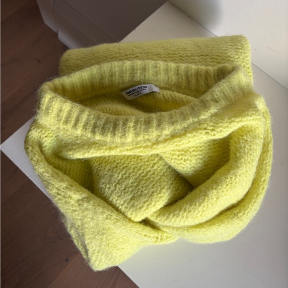 Smash + Tess Stella Knit Sweater, Neon Yellow Lime - Picture 3 of 3